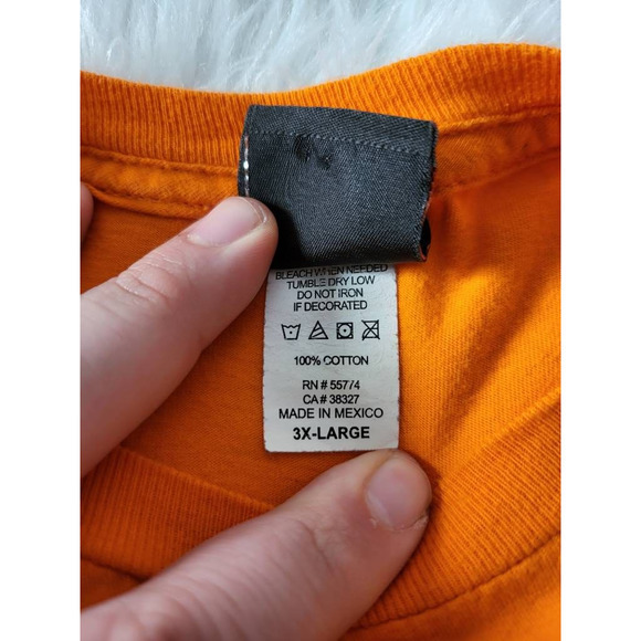 Harley-Davidson Mens 2017 77th Annual Strurgis Black Hills Rally S.D. Orange 3XL - Picture 6 of 6